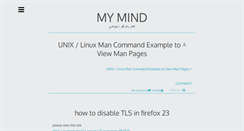 Desktop Screenshot of mymind.ir
