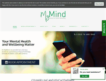 Tablet Screenshot of mymind.org